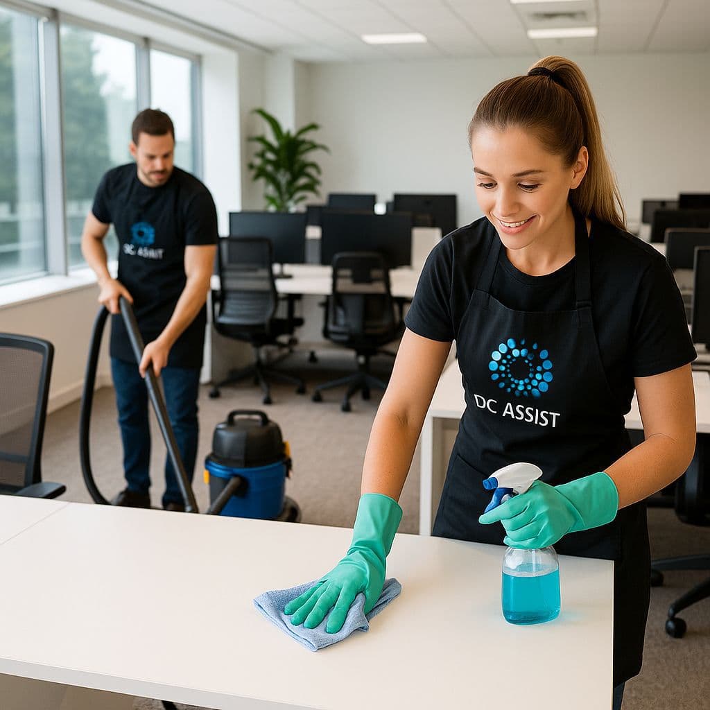 Commercial cleaning at soft play centre in Congleton